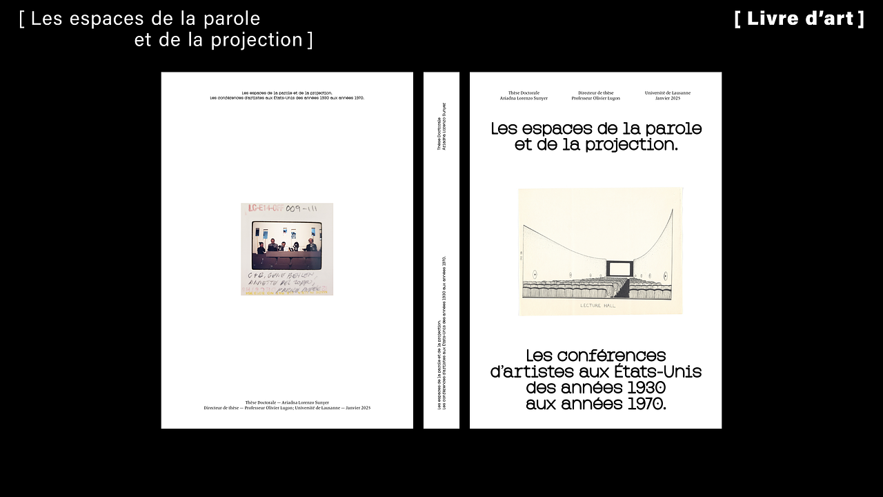 Les espaces de la parole et de la projection
