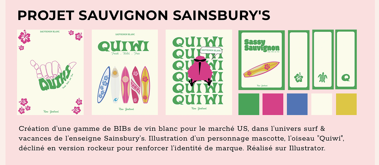 PROJET SAUVIGNON SAINSBURRY'S