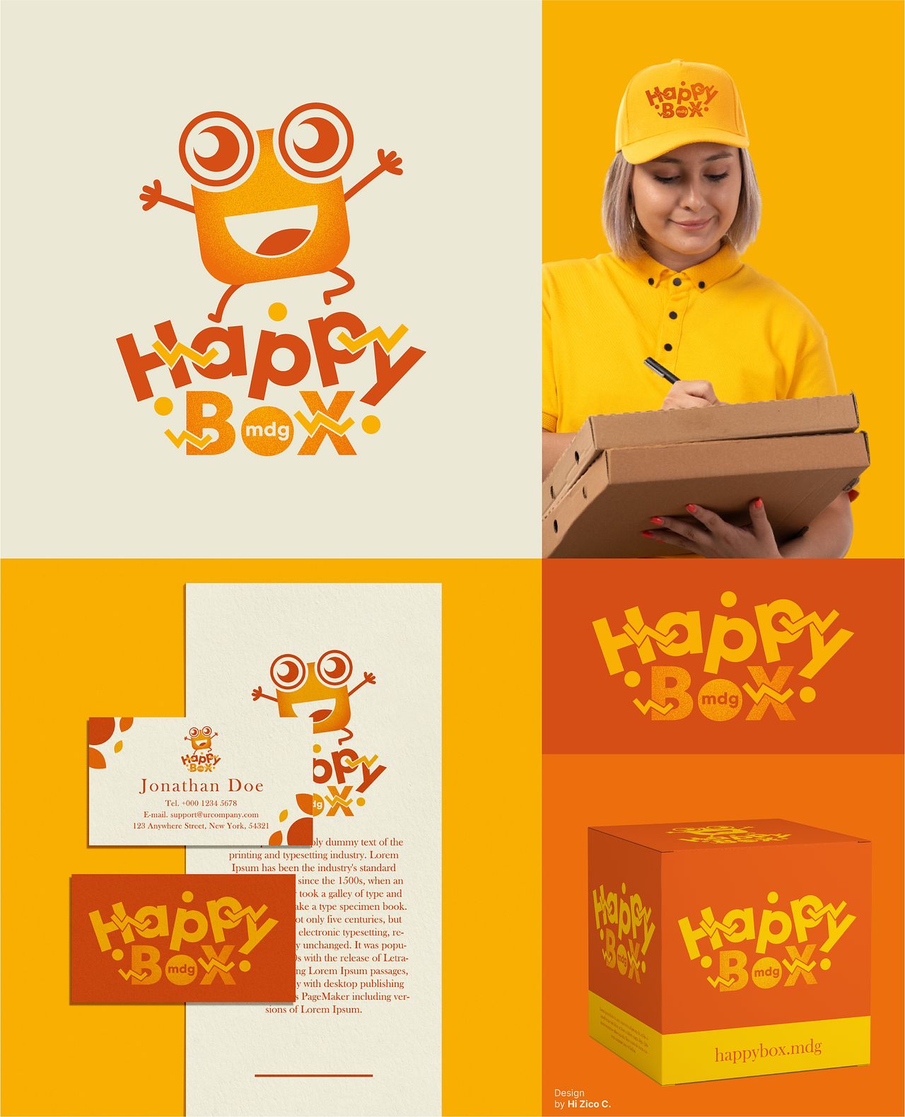 Identité Visuelle - Happy Box