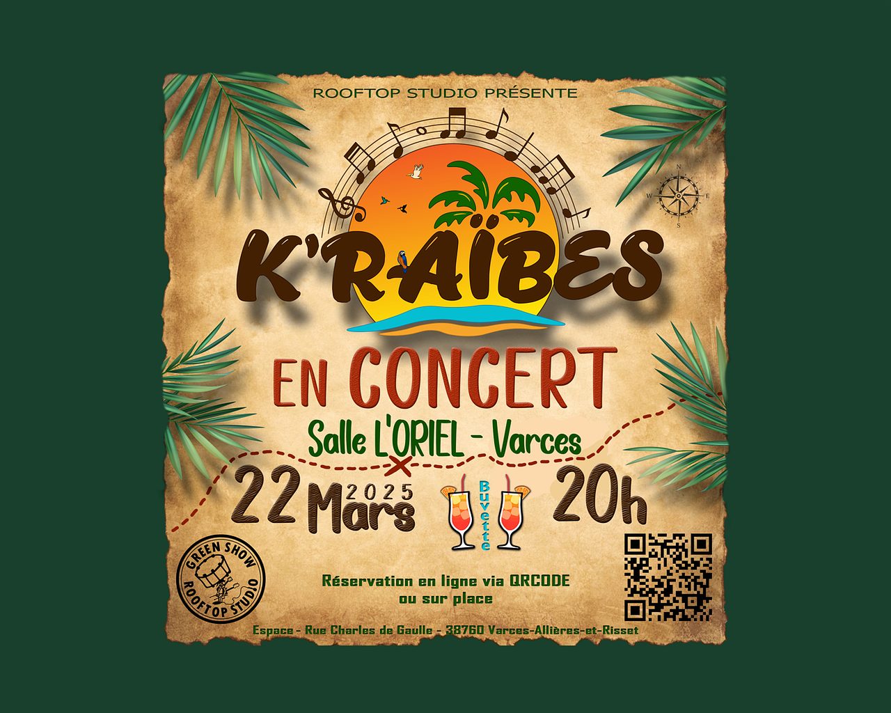 Affiche de concert