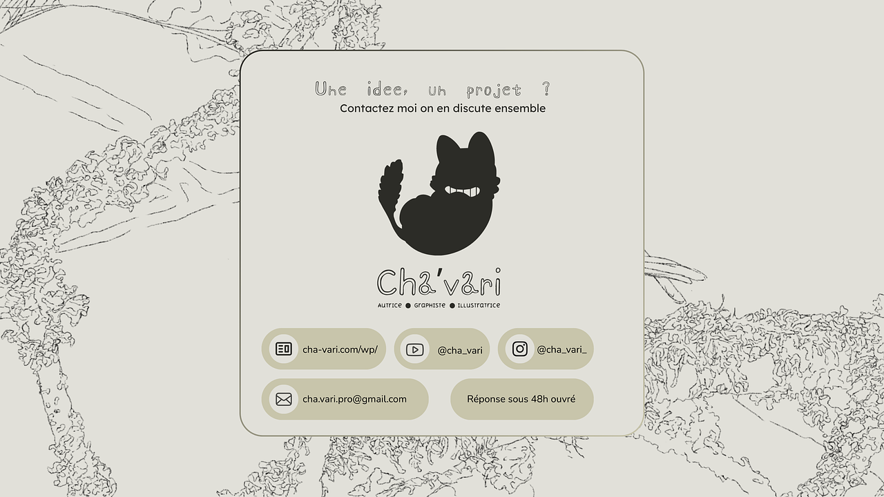 Logo Folio & Illustrations 2026 Cha'vari