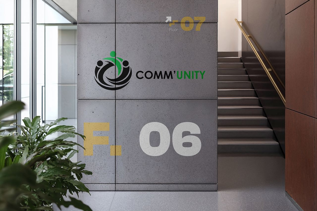 Signalétique Comm'Unity