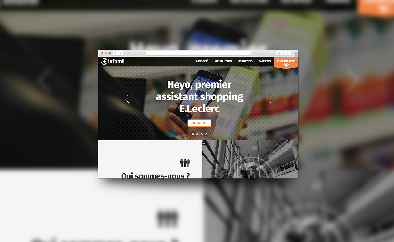 Site internet Infomil