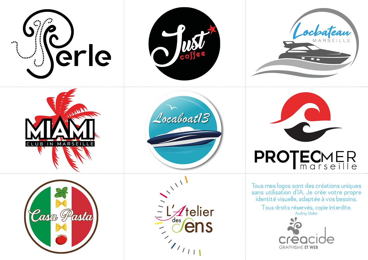 Planche de logos