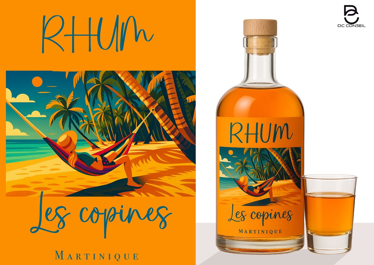 ÉTIQUETTE RHUM