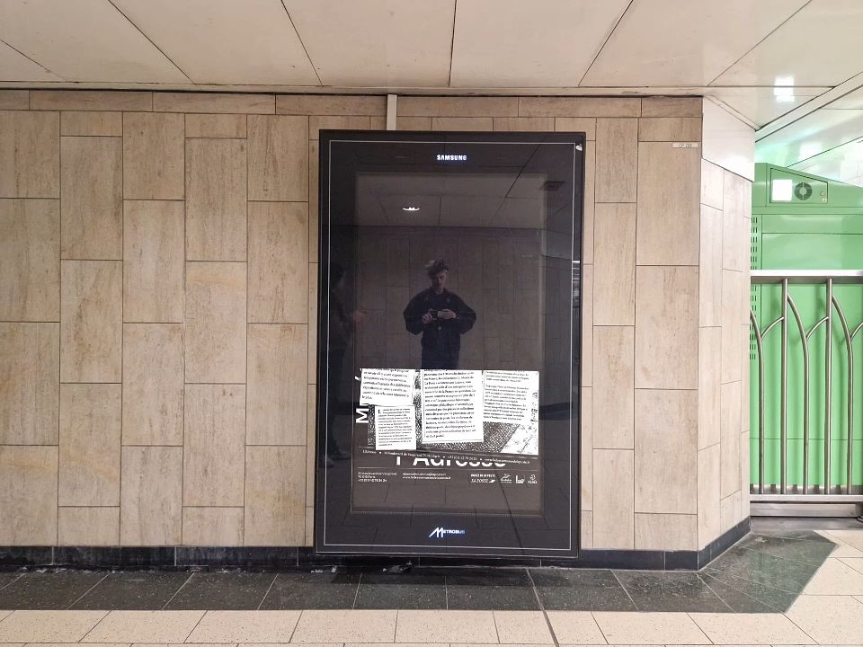 Publicité, ouverture L'ADRESSE musée de la poste