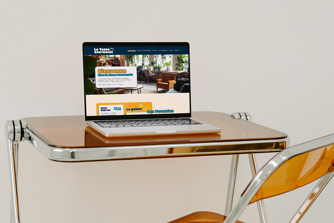 Maquette - La Tasse Gourmande 1/3