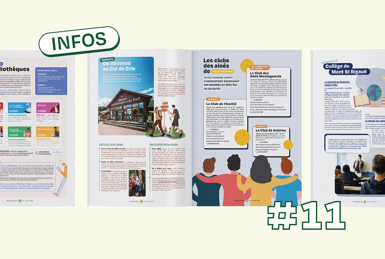Deux-Grosnes Infos #11 • Bulletin Municipal