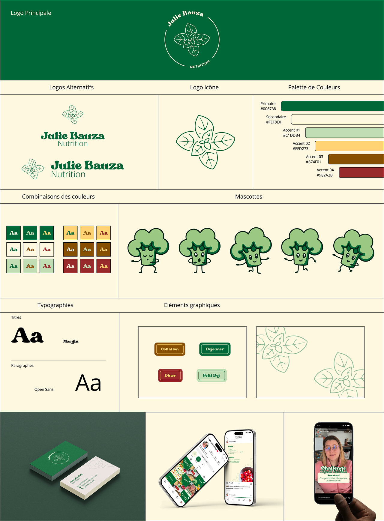 Julie Bauza Branding