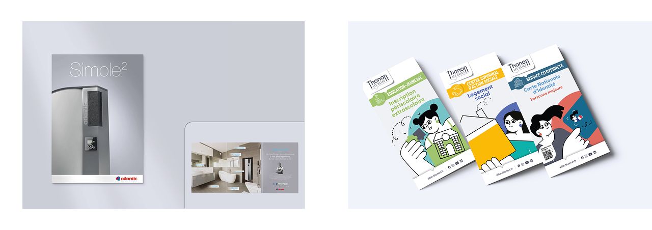 Brochures & supports éditoriaux