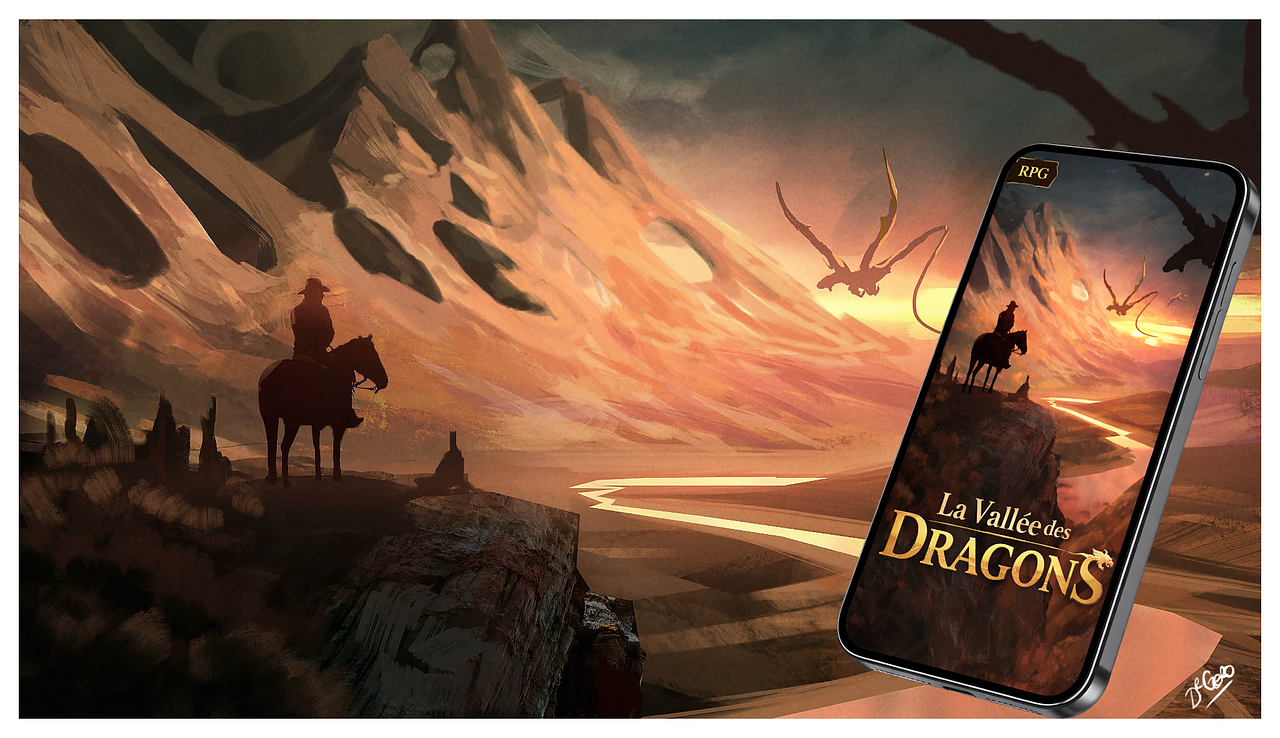 Illustration pour jeu application mobile