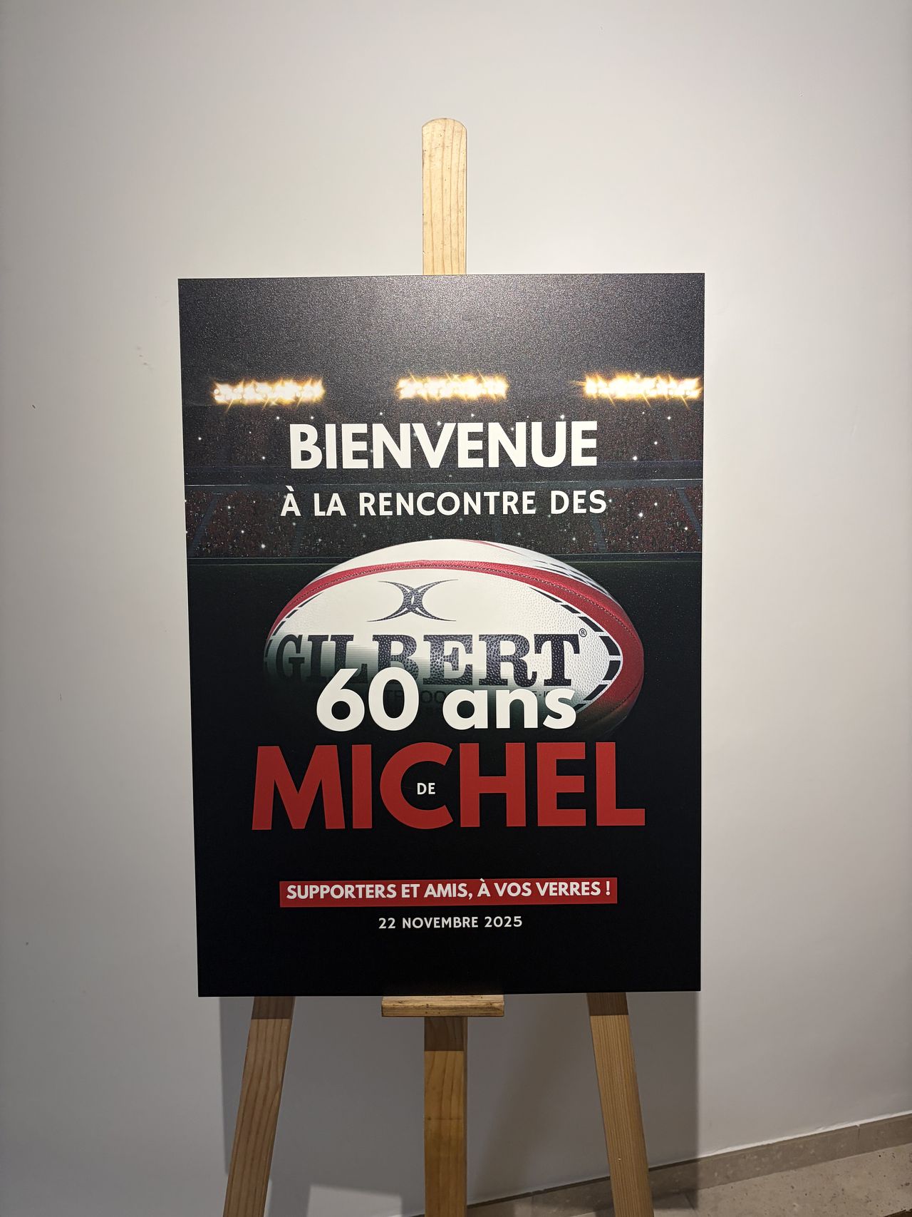 Panneau de Bienvenue pour Anniversaire