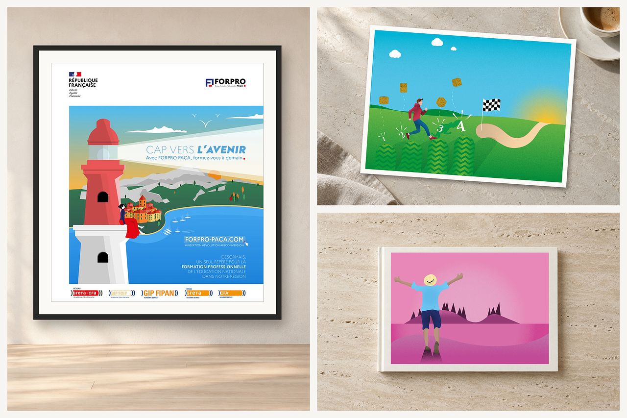 Illustrations : récits et parcours