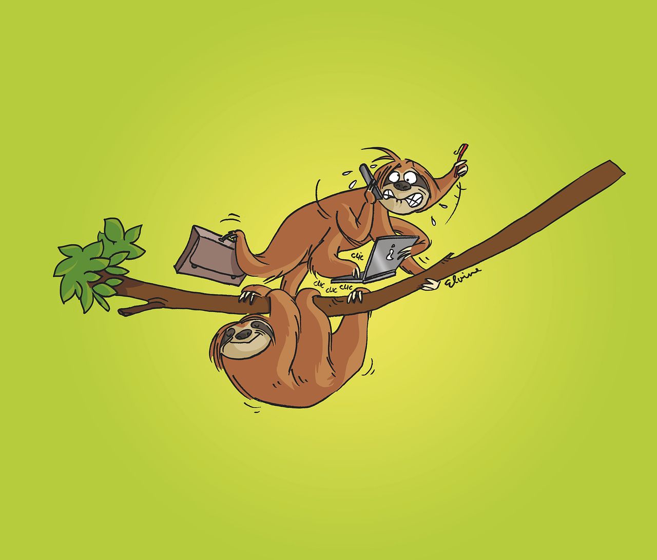 Les deux visages de la paresse