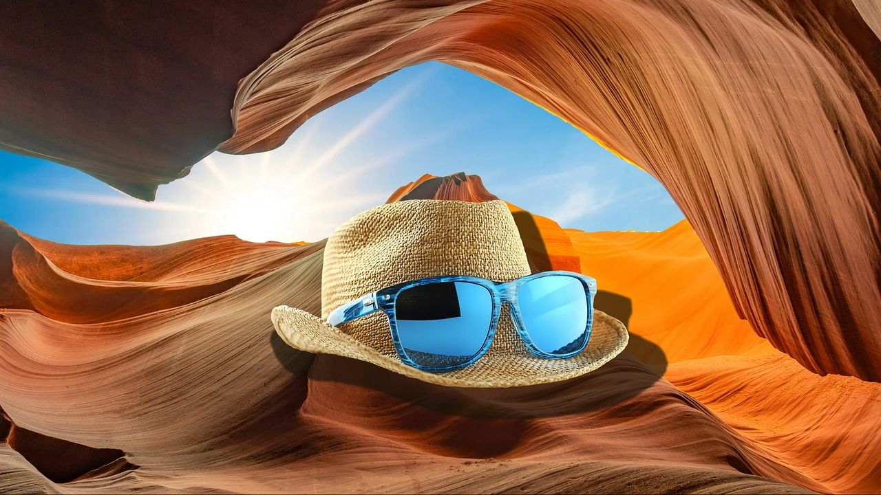 Publicité lunettes de soleil