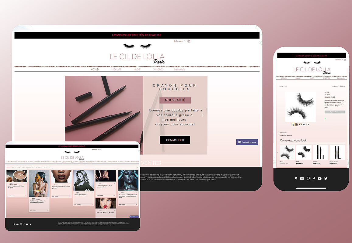 LE CIL DE LOLLA - Projet Complet