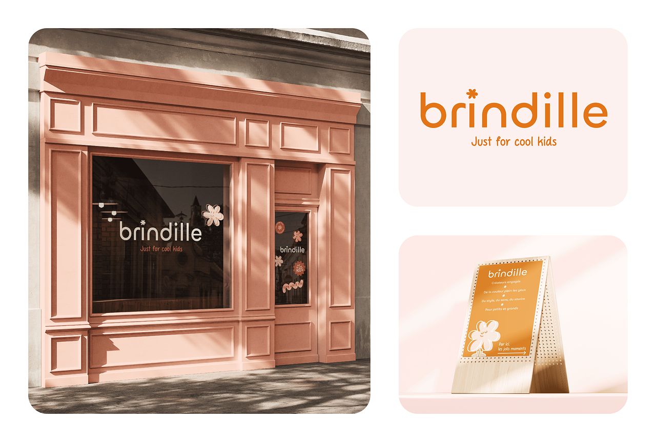 Brindille • Branding d'un concept store enfant