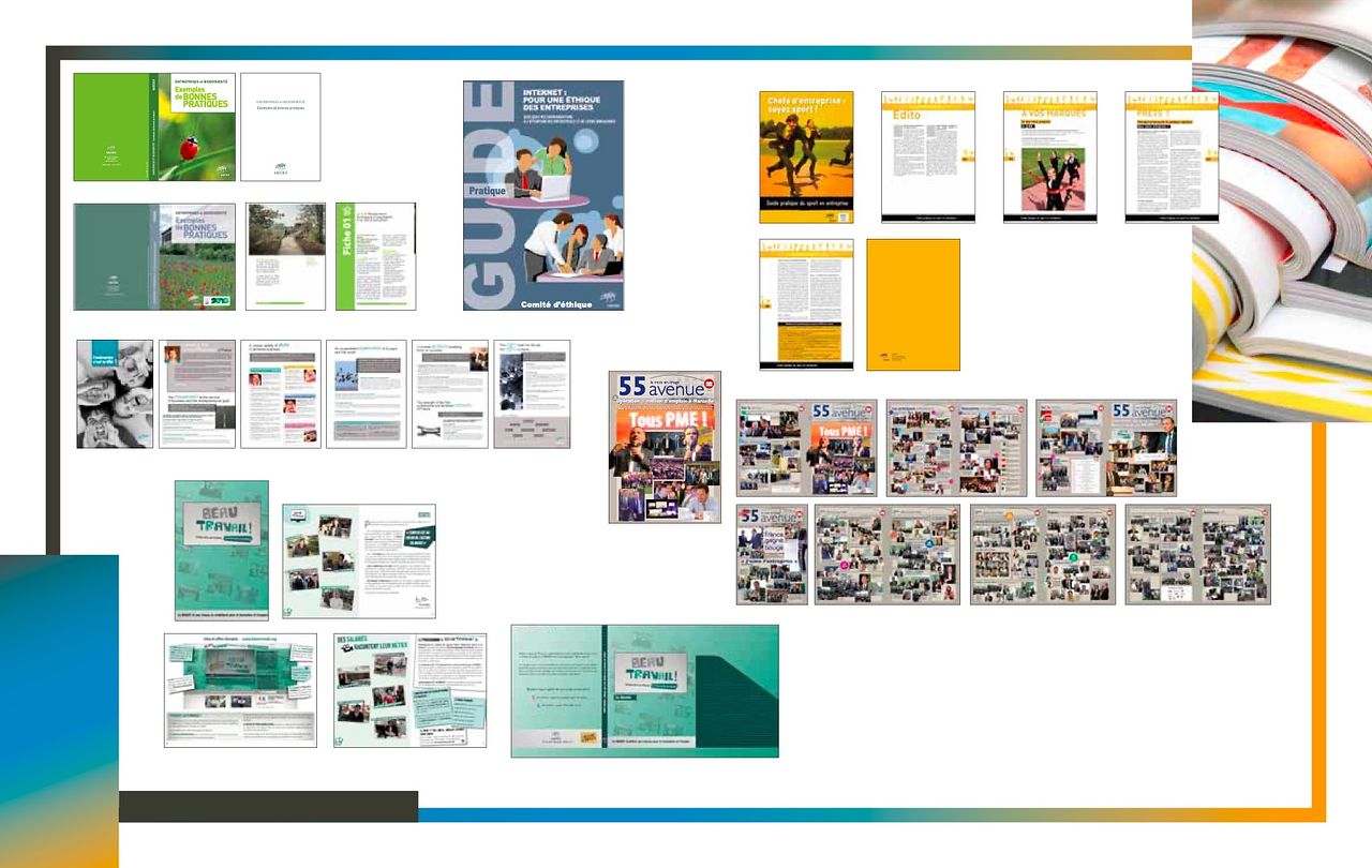 Brochures et Flyers – Exemples de mise en page cré