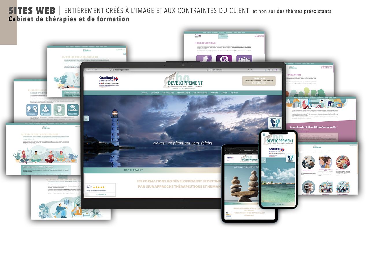 Site Institut de théraphies et de Formation