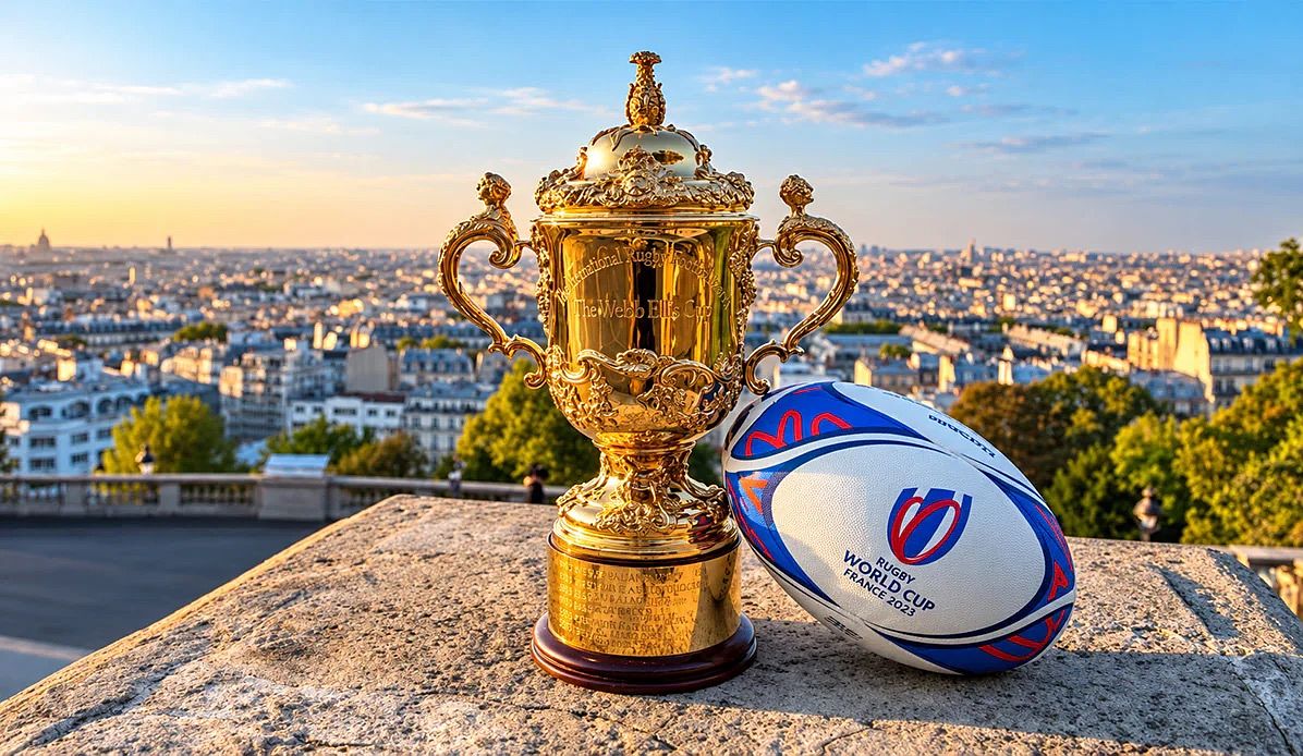 Coupe du Monde de Rugby 2023, visuels via Sporeo