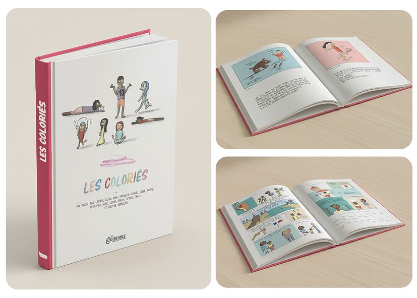 Livre Les coloriés