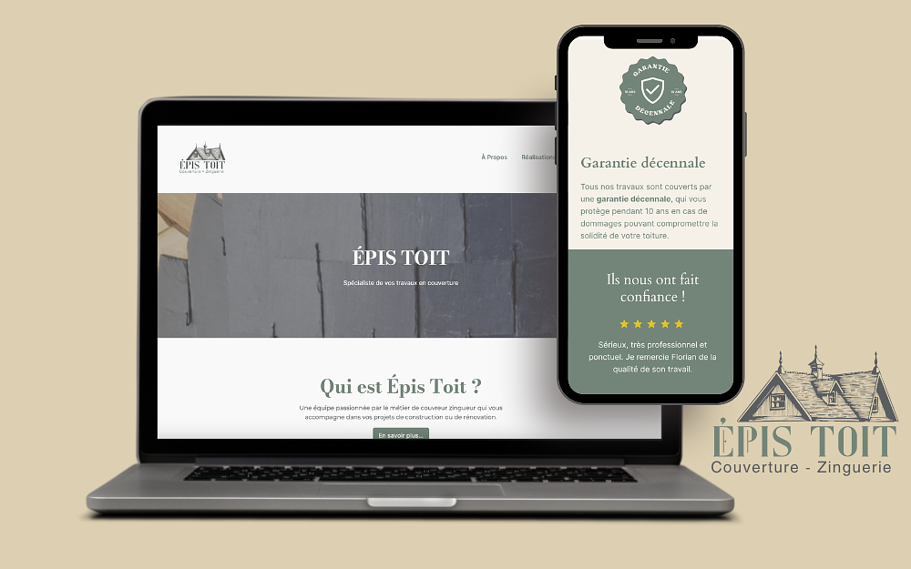 Site internet - Épis Toit