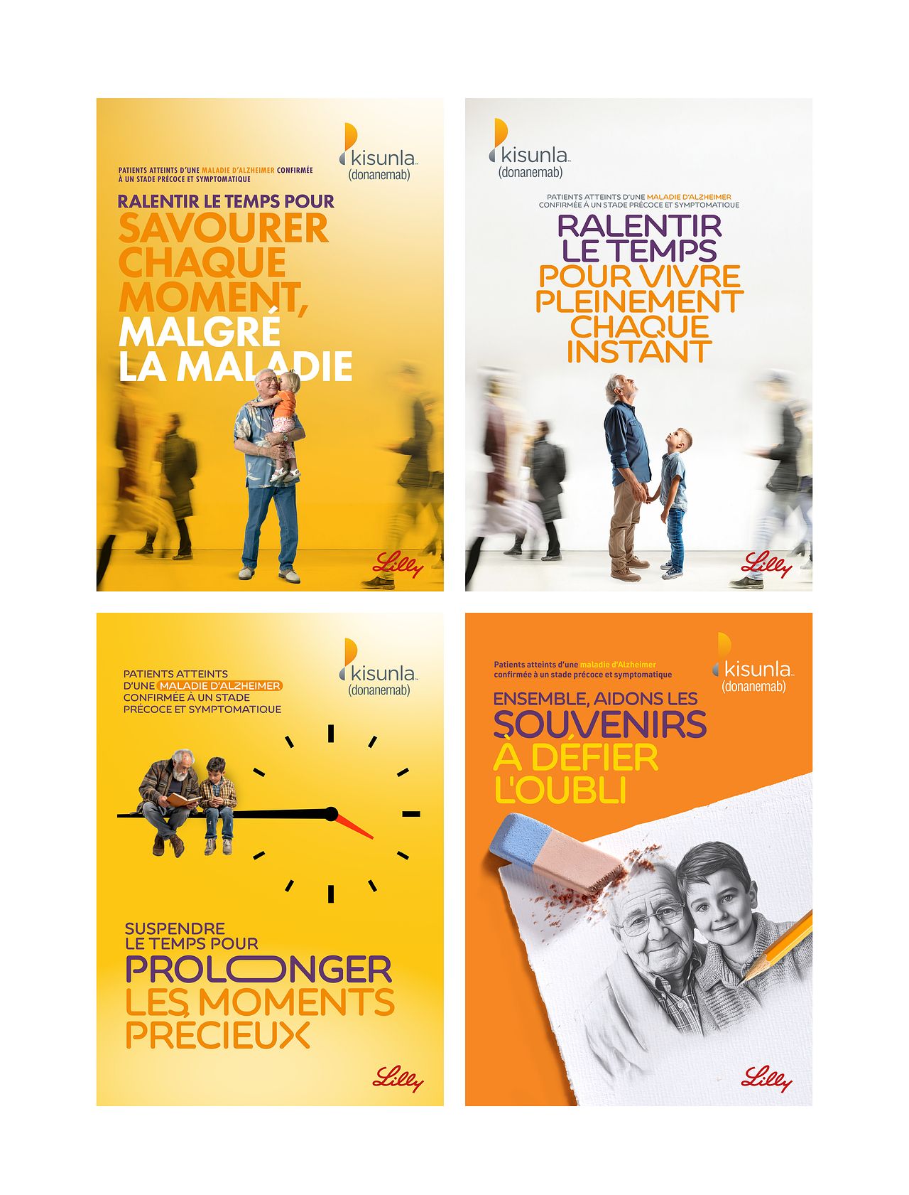 Campagne produit Kisunla lab.Lilly