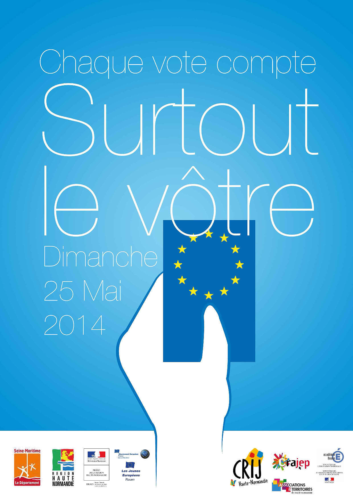 Affiche élections européennes 