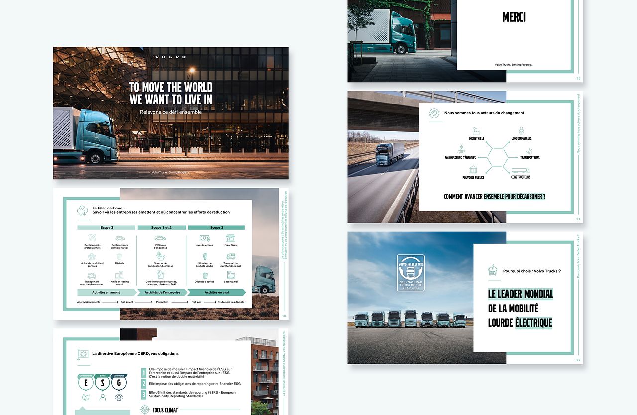 Présentation Powerpoint Volvo Trucks