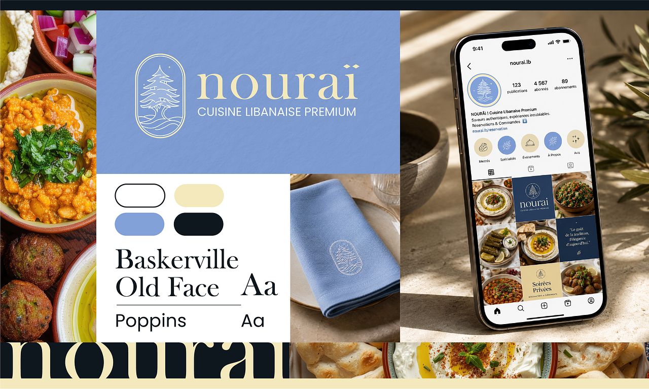 Branding Nouraï 🫒