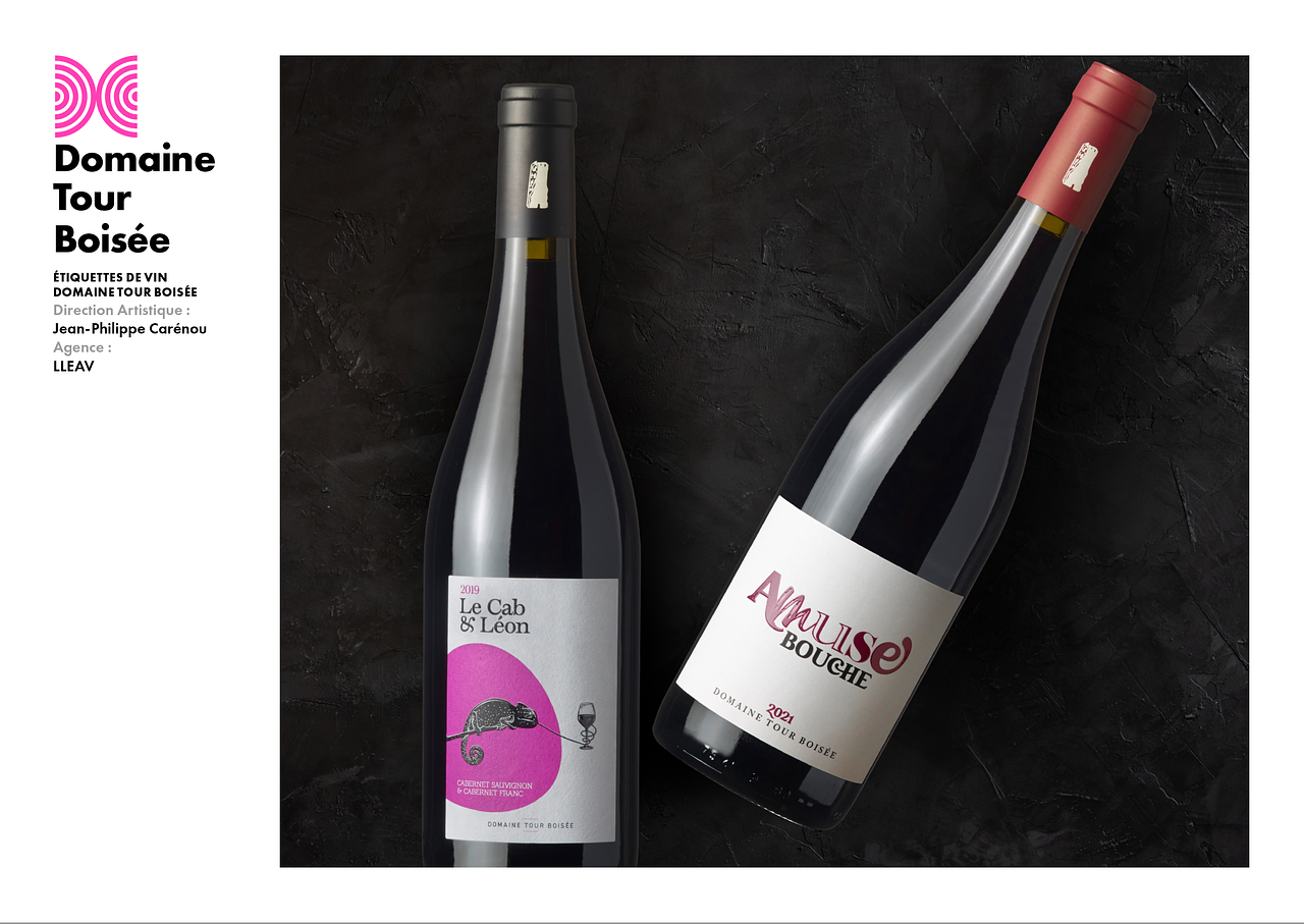 Création d'étiquettes de vin