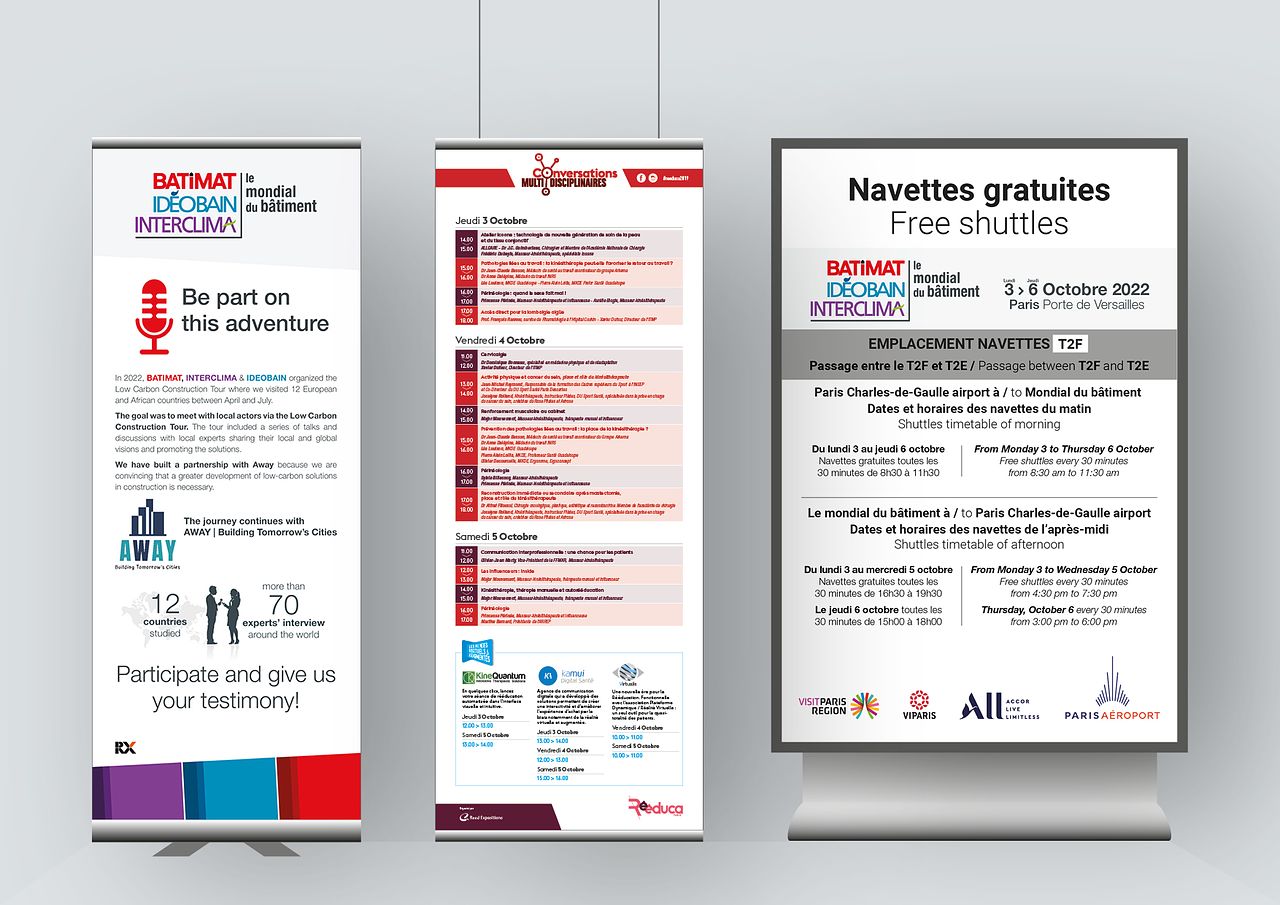 Rollup kakemono totem