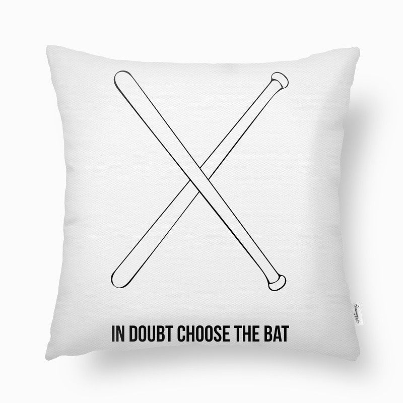 Illustration textile : coussin