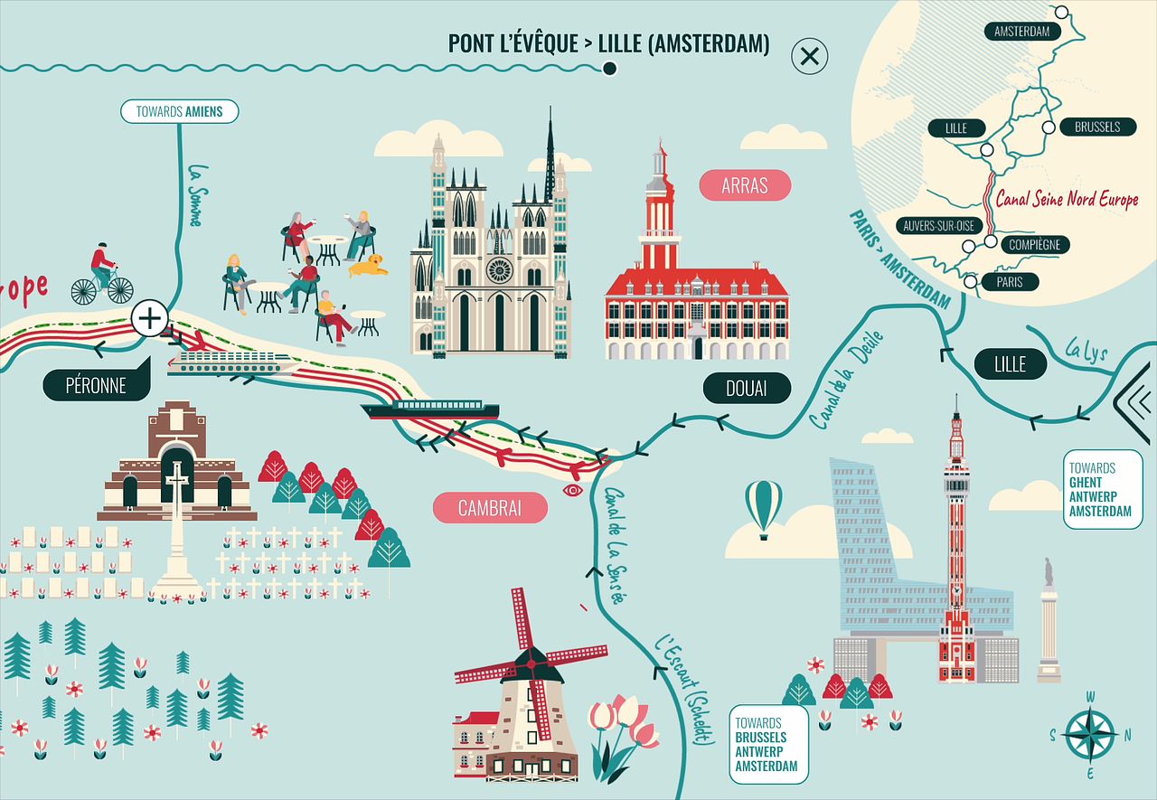 Animation cartographie OISE RIVER SIDE