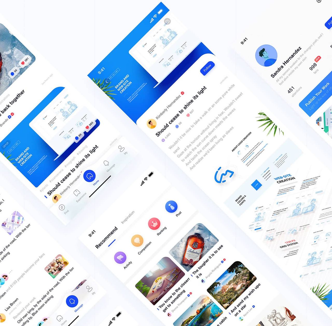 Conceptual Visual Design Mobile App