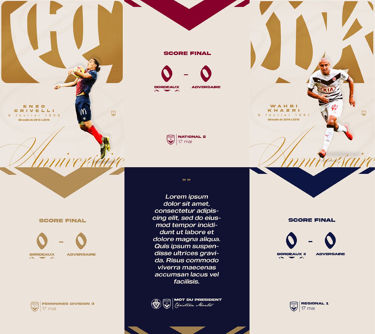 Médias Sociaux - Asso Anciens Girondins de Bordeau