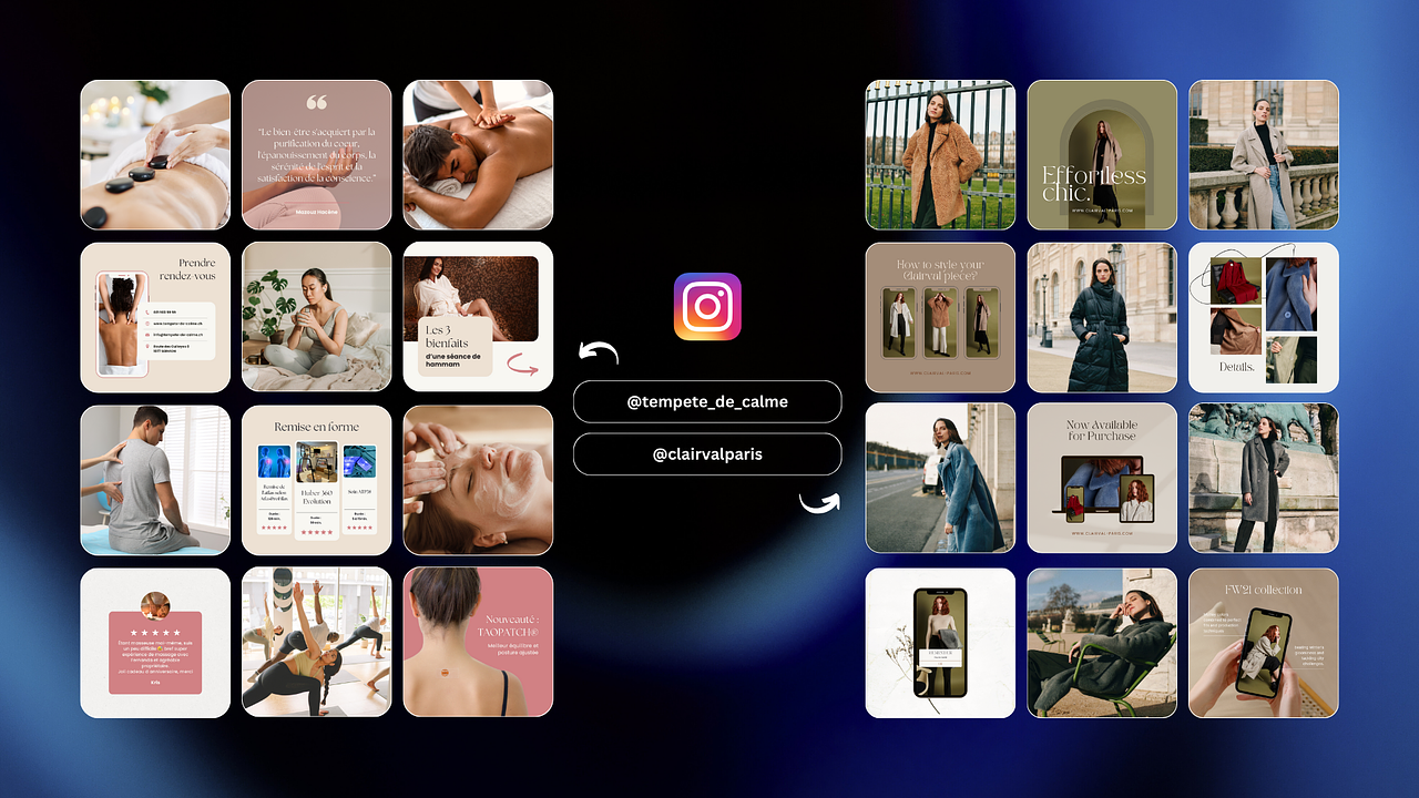 Création de feeds Instagram