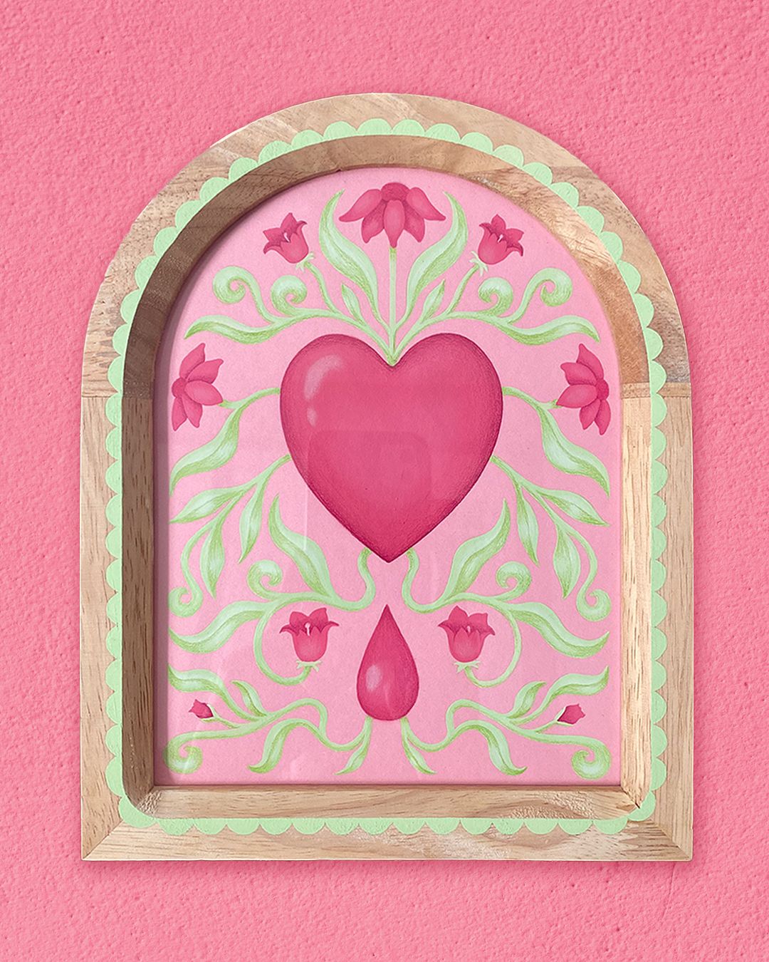 Gouache décorative