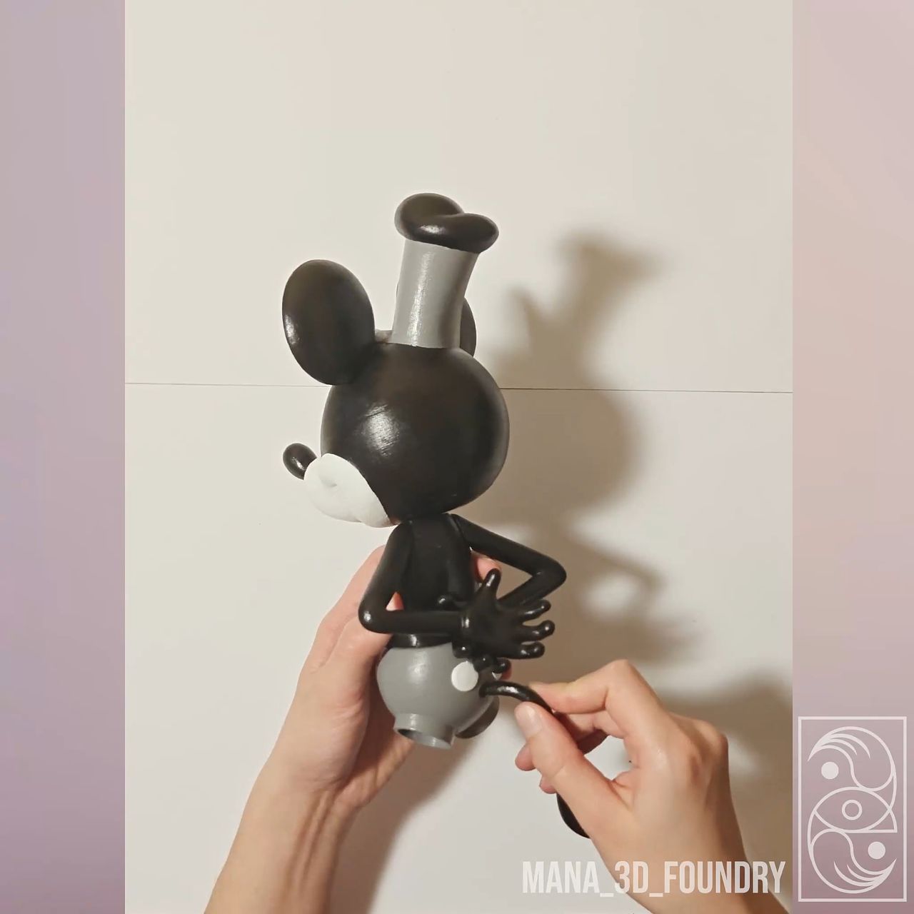 Mickey Mouse – Modèle 3D inspiré de Steamboat Will