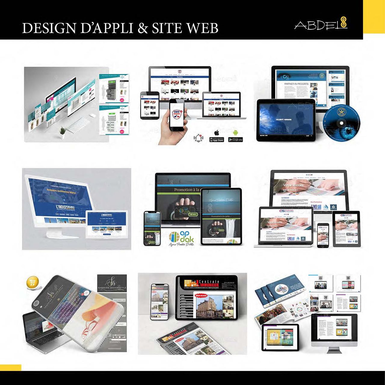 DESIGN D’APPLI & SITE WEB