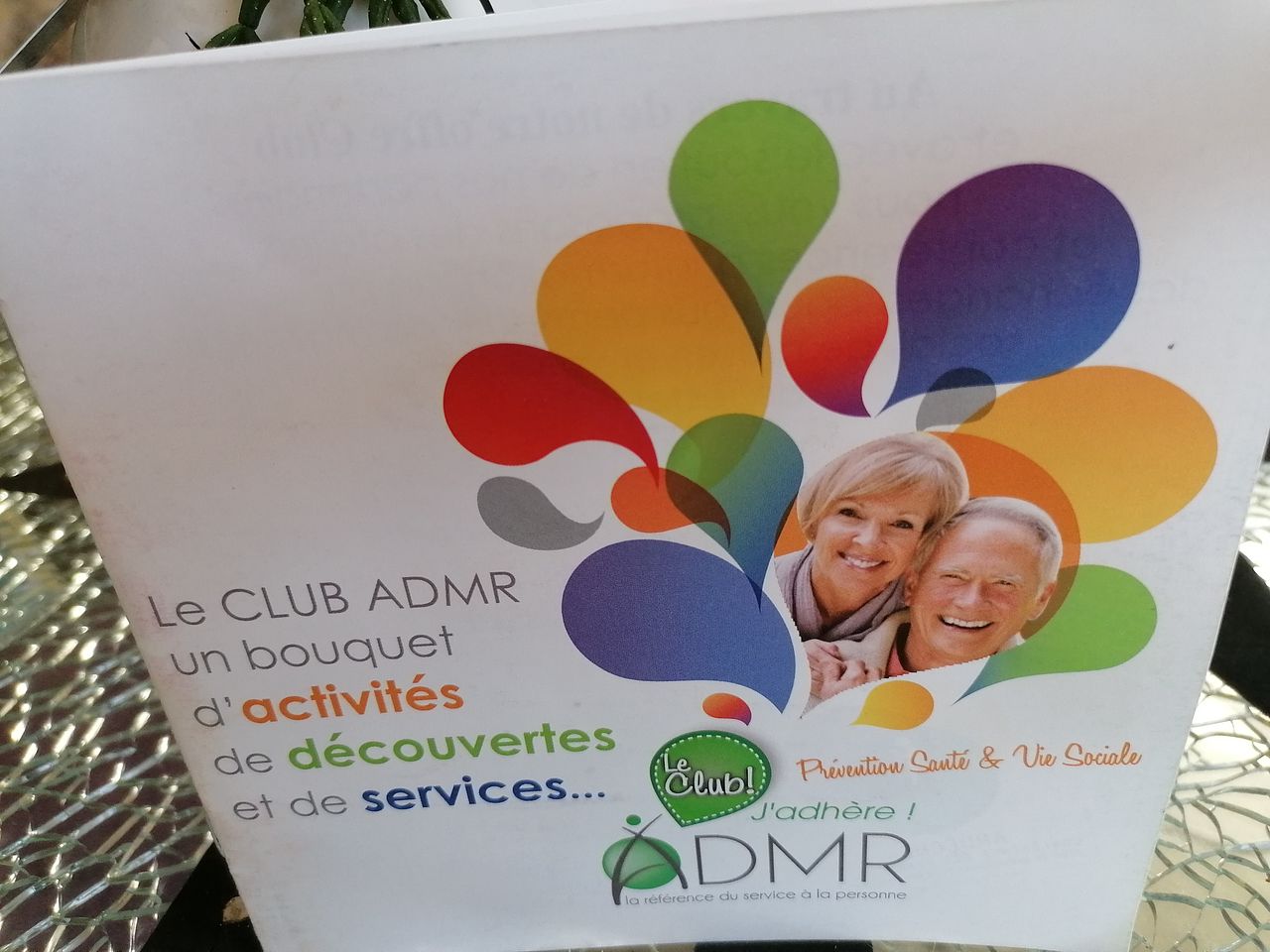 ADMR - Plaquette Club