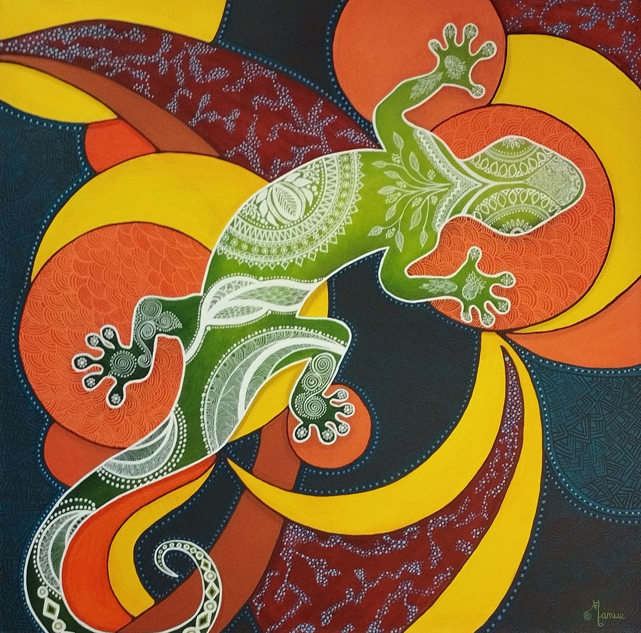 La danse du Gecko
