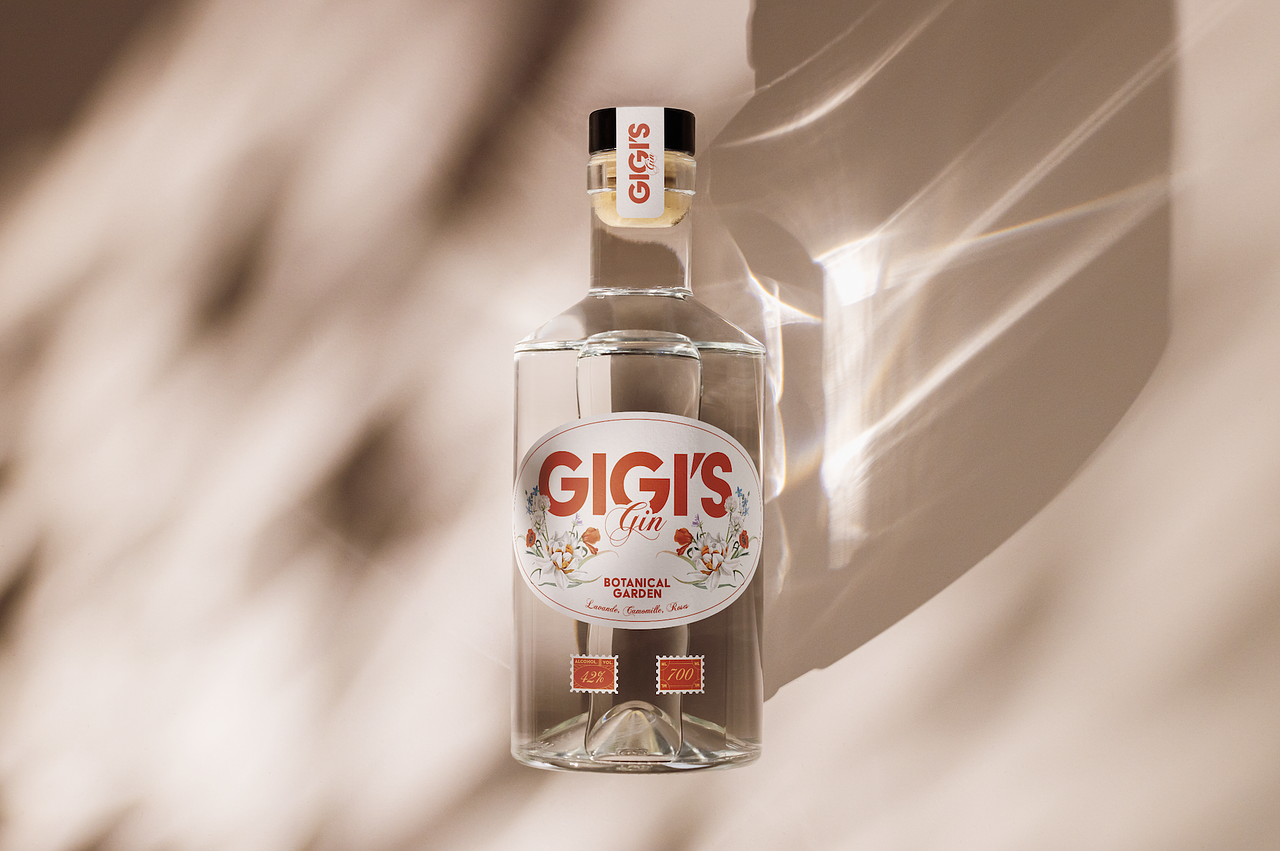 Packaging GIGI's Gin