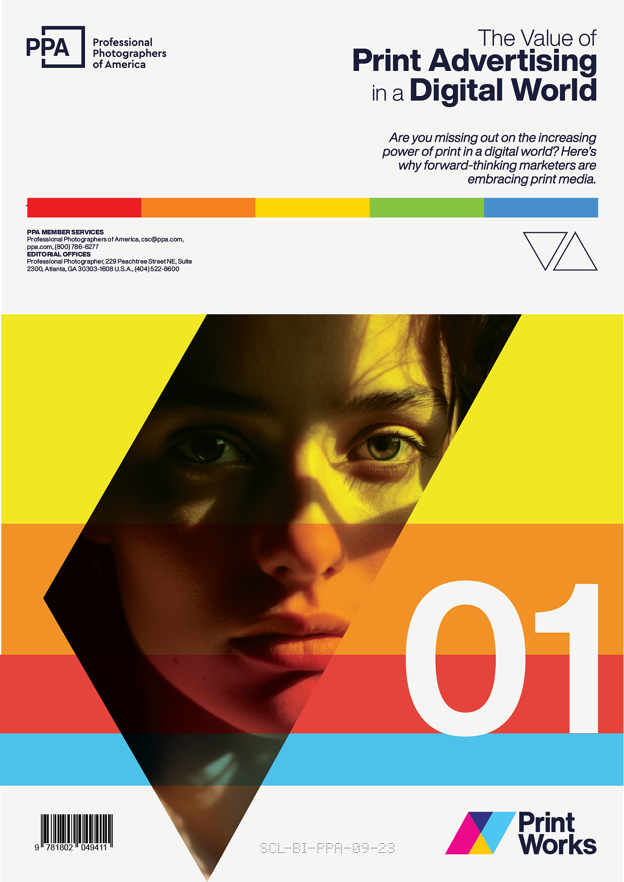 PPA – Design de Couverture Magazine Publicitaire