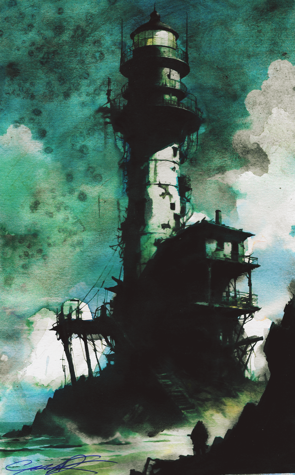 Phare abandonné