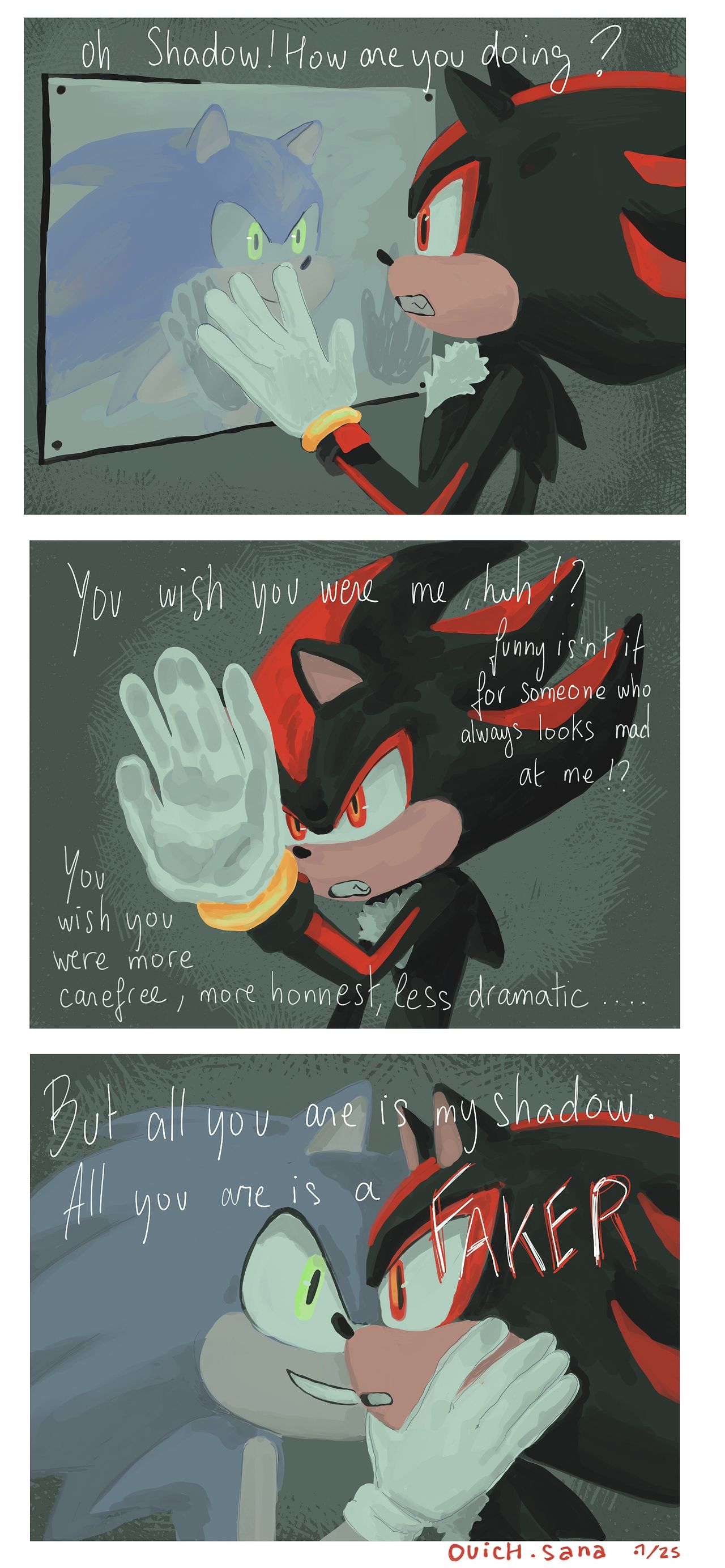 Fanart Comic Sonic