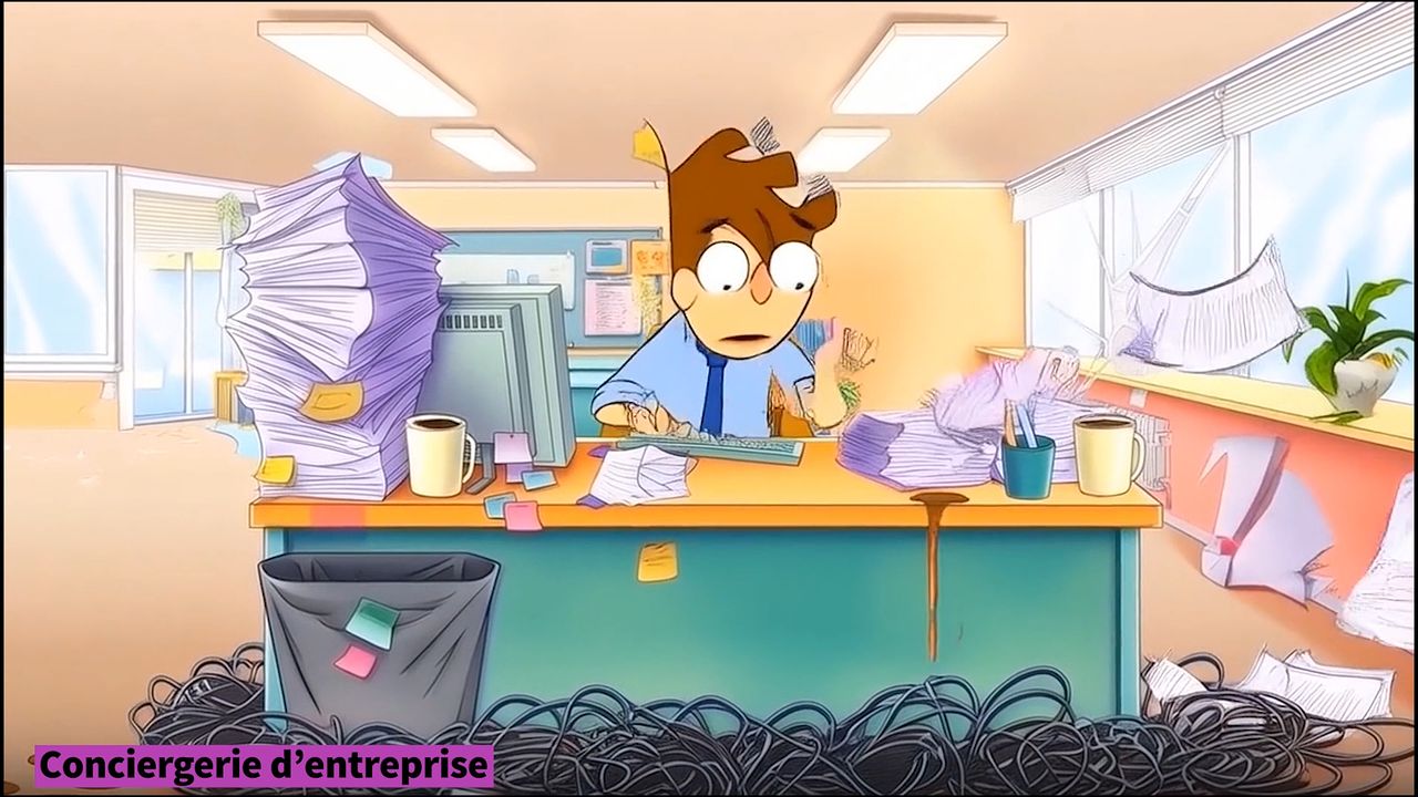 Bande dessiné présentation d'une association