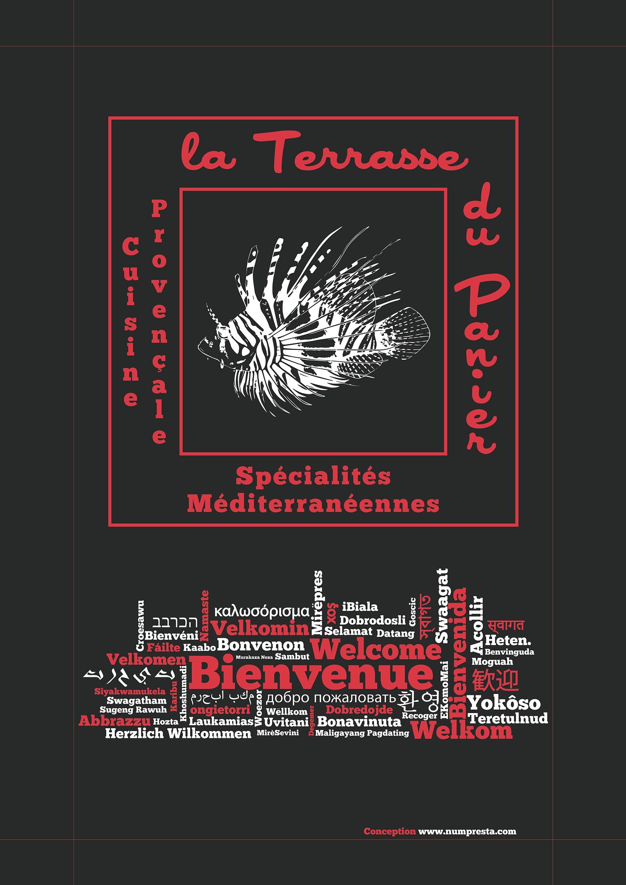 Page d'accueil Menu La terrasse du panier