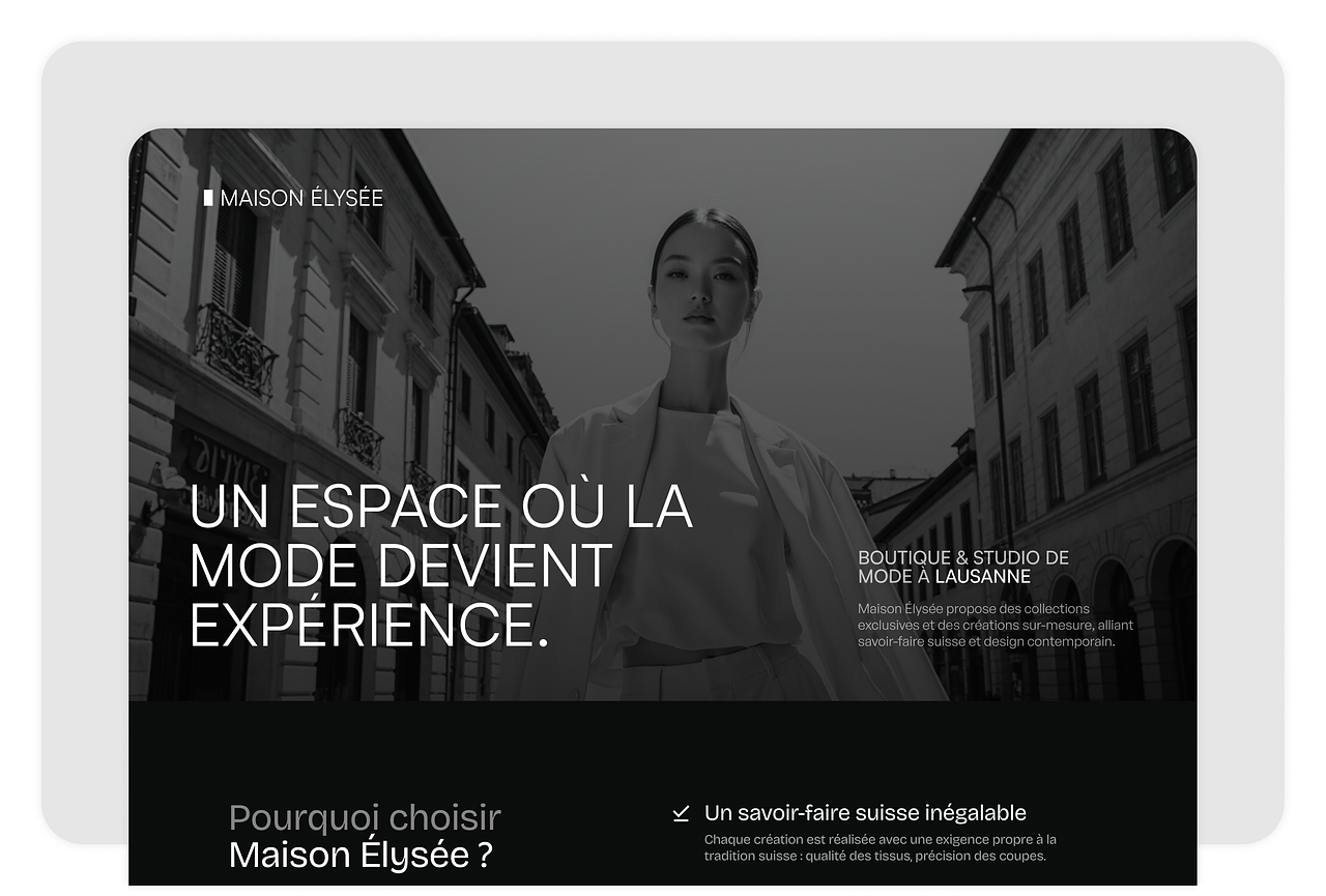 Maison Élysée – Boutique & studio de mode