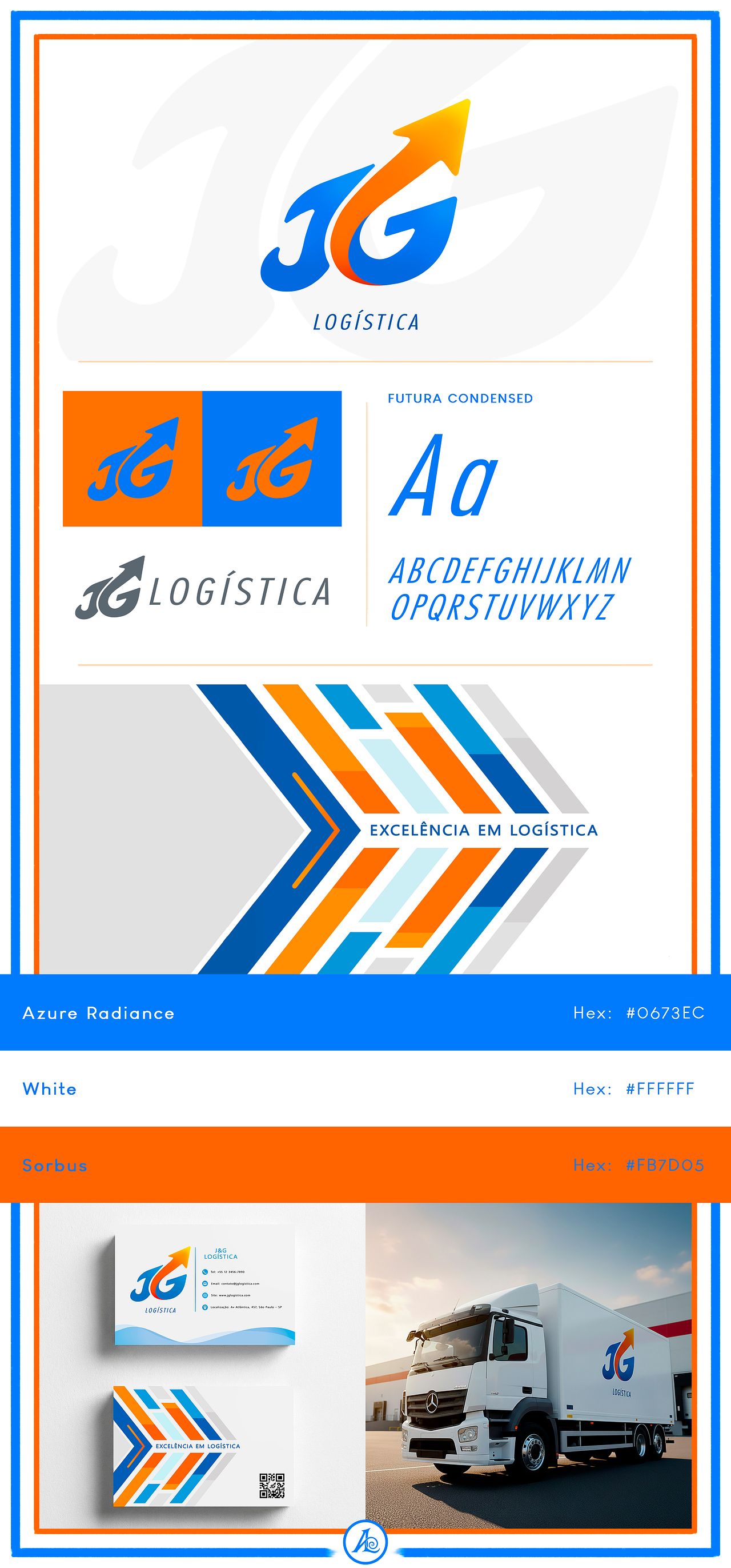 Brand Identity for J&G Logística
